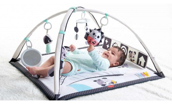TINY LOVE TAPIS D EVEIL NOIR/BLANC MAGIC
