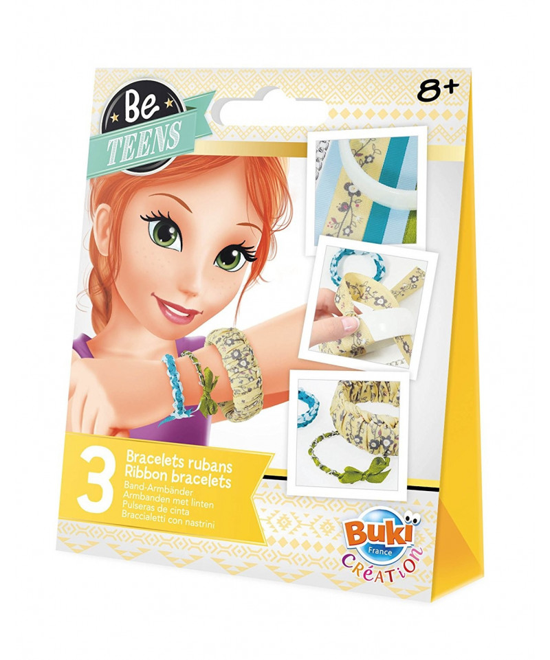 BUKI BE TEENS 3 BRACELETS RUBANS