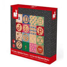 KUBIX 16 CUBES ALPHABET GRAVE